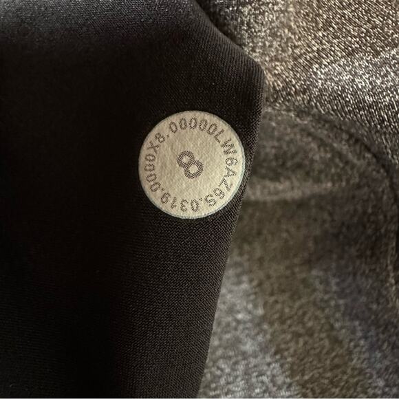 Lululemon On the Fly Crop 23" Heathered Black Pants - Picture 7 of 9